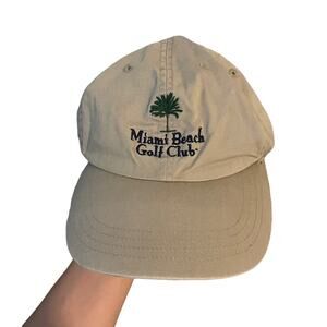 Miami Beach golf club hat